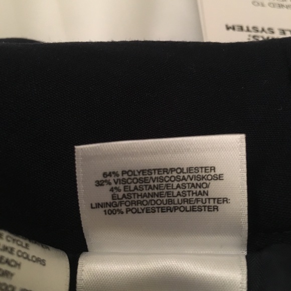 NWT Jones New York Navy Skirt Size 10. - Picture 7 of 8